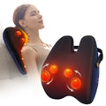Neck and Back Massager with Heat Deep Kneading Massage Pillow for Lower Back, Shoulder, Gifts for Women & Men
